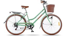 Bicicleta Aurora VITA Verde Agua Aluminio Rodado 28