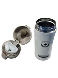 Vaso Jarro Térmico Café Te Agua Acero Inoxidable Blanco