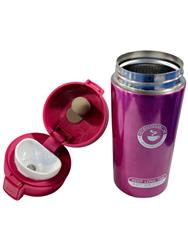 Vaso Jarro Termico Cafe Te Agua Acero Inoxidable Rosa