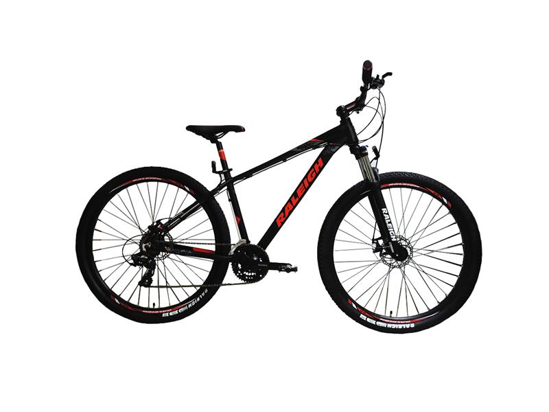 Bicicleta Raleigh Mojave 2.0 Hidraulico Rodado 29 Negro con Rojo Talle 19