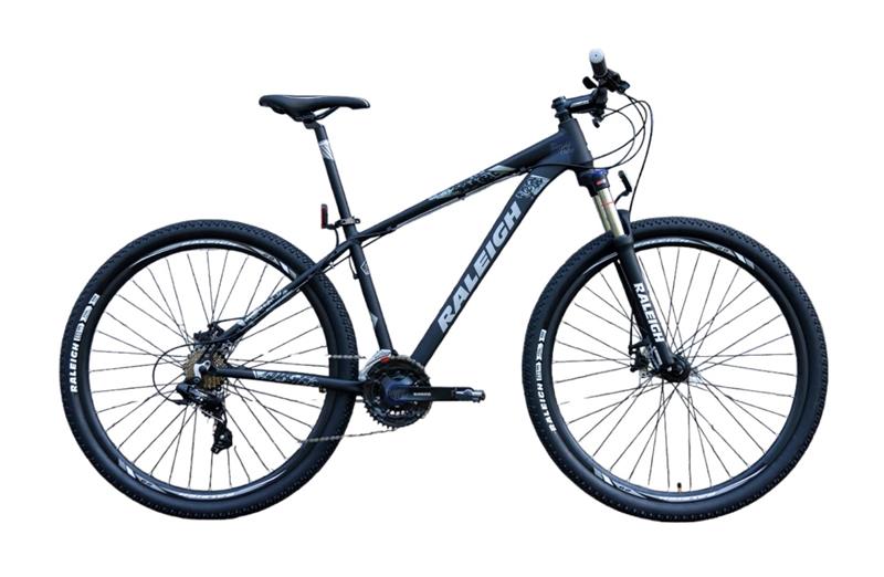 Bicicleta Raleigh Mojave 2.0 Rodado 29 Negro con Gris Talle 15