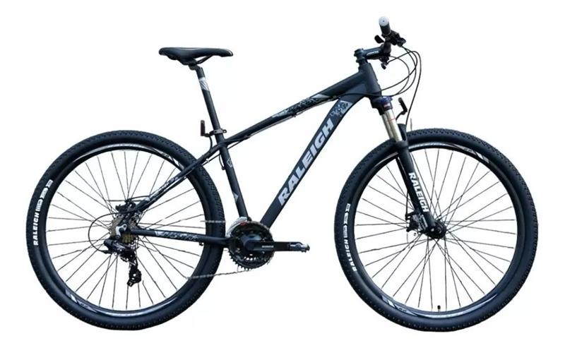 Bicicleta Raleigh Mojave 2.0 Rodado Hidraulico 29 Negro con Gris Talle 21