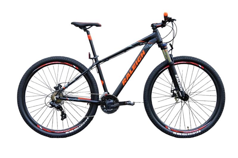 Bicicleta Raleigh Mojave 2.0 Rodado 29 Negro con Rojo Talle 19