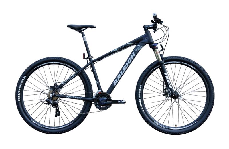 Bicicleta Raleigh Mojave 2.0 Rodado 29 Negro con Gris Talle 19