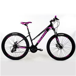 Bicicleta Raleigh Mojave 2.0 R27.5 Negro Gris Rosa Talle 14