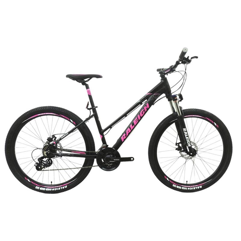 Bicicleta Raleigh Mojave 2.0 R27.5 DAMA NEGRO con ROSA Talle 18