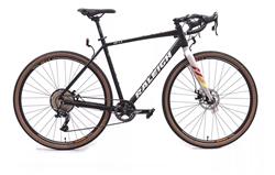 Bicicleta Raleigh Gravel T56 Negra con gris