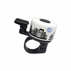 Timbre Mini Blanco y Negro Ciudad