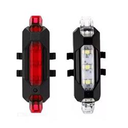 Combo Par de Luces Led USB 5 Led  4 func ROJA y BLANCA