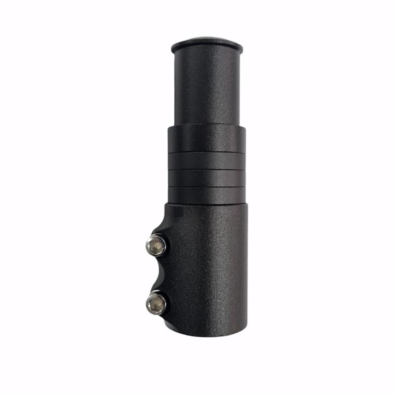 Extensor Horquilla Stem Oversize Aluminio Negro
