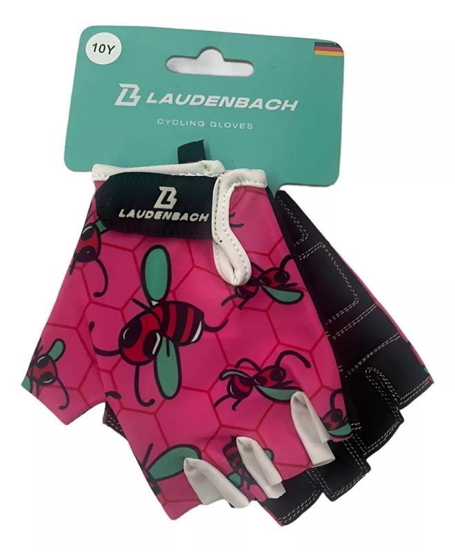 Guantes Laudenbach Chicos Kinder Abeja Rosa 4Year