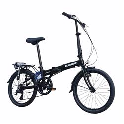 Bicicleta Rembrandt Urban S6 Plegable Black Aluminio