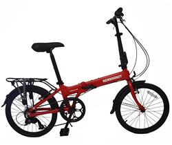 Bicicleta Rembrandt Urban S6 Plegable Red Aluminio