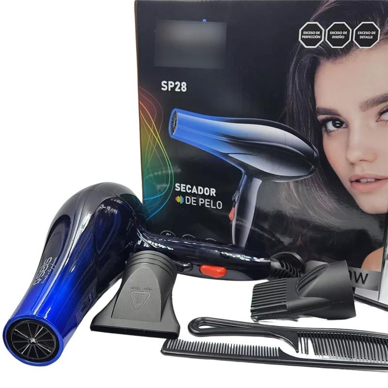Secador de pelo Seis color negro (SP28)