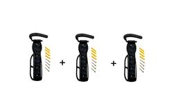 Combo por 3 Soportes Pared Para Colgar Bicicleta Gancho